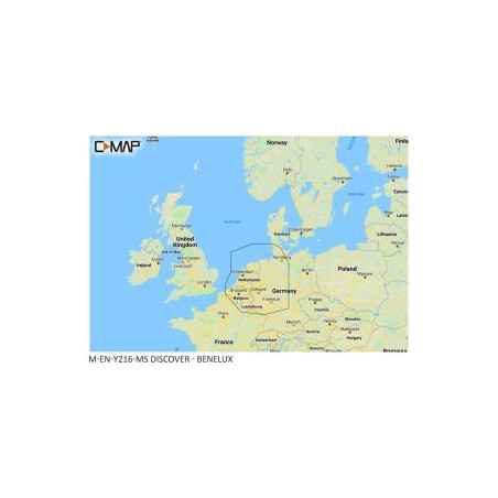C-MAP DISCOVER - Benelux Inland & Coastal