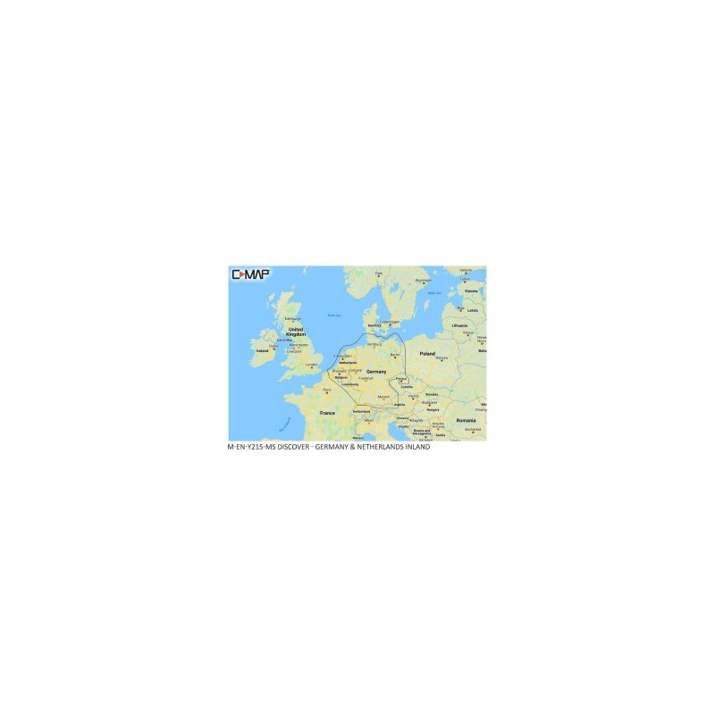 C-MAP DISCOVER - Germany & Netherland Inland