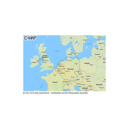 C-MAP DISCOVER - Germany & Netherland Inland