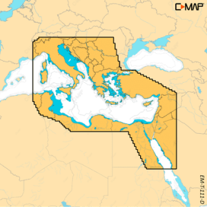 C-MAP DISCOVER X - East Mediterranean