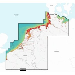 Navionics Vision+ NVEU0076R - België, Nederland, Luxemburg en Duitsland (west)