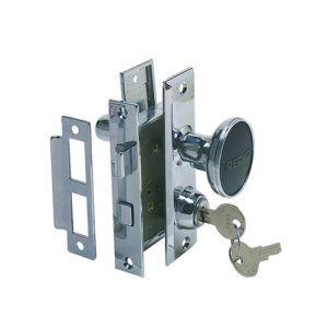 Perko Deurslot Klink/Knop Compleet Omkeerbare dagschoot