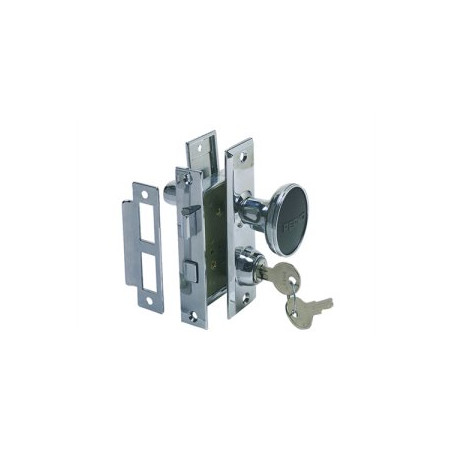 Perko Deurslot Klink/Knop Compleet Omkeerbare dagschoot