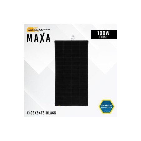 Maxa 109W Flush Black (custom) zonnepaneel
