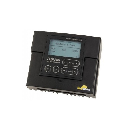 FOX-260 voor 1 accu met LCD