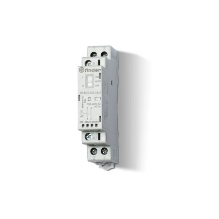 Finder relais 25A 2P maak 12V