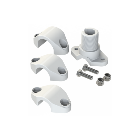 Antennevoet railmontage