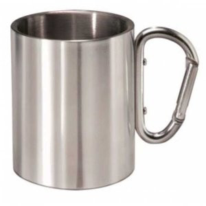 Mato beker met karabijnhaak "Hang on"