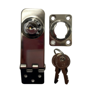 RVS overval 76x30 mm afsluitbaar