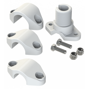 Antennevoet railmontage