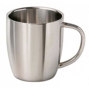 RVS Cappuccino beker "Luigi"