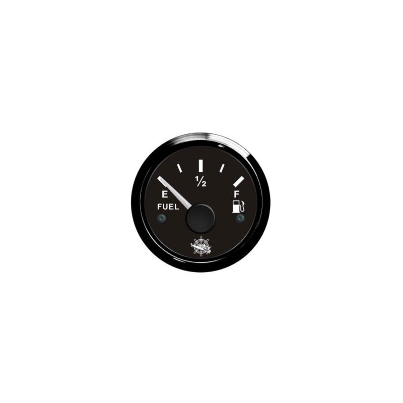 Osculati fuel level gauge 10/190 ohm black/black