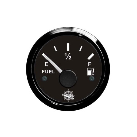 Osculati fuel level gauge 10/190 ohm black/black