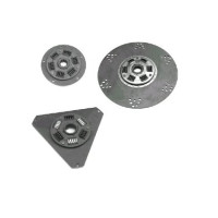 Demperplaten met veren demping