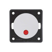 Controle-uitschakelaar 2-polig met opdruk "0", 12V