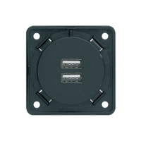 Oplaadcontactdoos USB A+A 230V