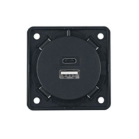 Oplaadcontactdoos USB A+C 230V